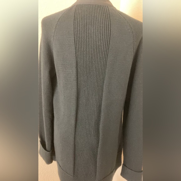 Calvin Klein black jacket open front evening wear jacket light coat jacket - Picture 11 of 15